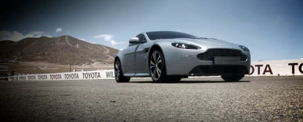 Video: Aston Martin V12 Vantage ia cu asalt circuitul!