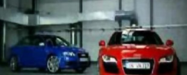 Video: Audi RS4 vs Audi R8