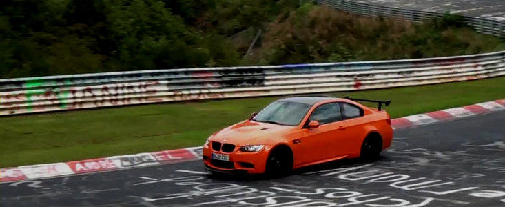 Video: BMW M3 GTS la Nurburgring