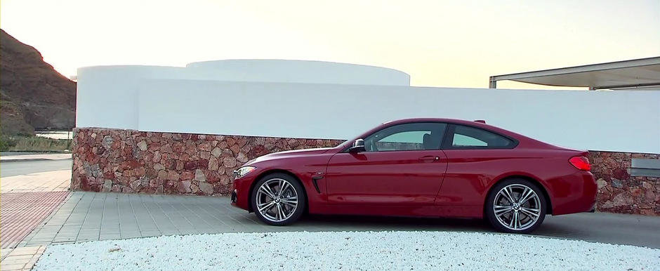 VIDEO: BMW prezinta in actiune si detaliu noul Seria 4 Coupe