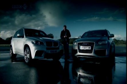Video: BMW X5 M vs. Audi Q7 V12 TDI vs. Range Rover Supercharged Video: BMW X5 M vs. Audi Q7 V12 TDI vs. Range Rover Supercharged