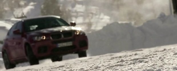 Video: BMW X5 & X6 M - In actiune, pe zapada!