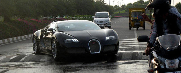 VIDEO: Bugatti Veyron are o problema cu limitatoarele de viteza. Nu poate trece de ele!
