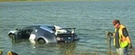 Video: Bugatti Veyron la apa!