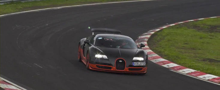 VIDEO: Bugatti Veyron SS porneste in cucerirea Nurburgring-ului!