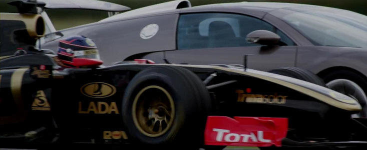 VIDEO: Bugatti Veyron versus masina de Formula 1 VIDEO: Bugatti Veyron versus masina de Formula 1
