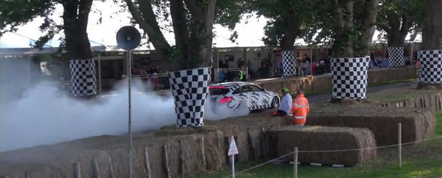 VIDEO: Burnout epic la bordul noului CLS63 AMG Shooting Brake