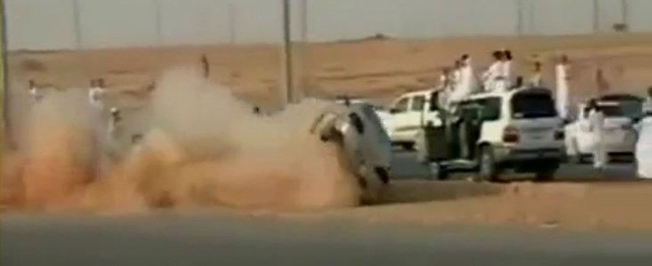 VIDEO: Ce se intampla atunci cand un arab rateaza driftul?!