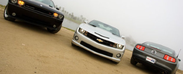 Video: Chevy Camaro SS vs. Dodge Challenger R/T vs. Ford Mustang GT