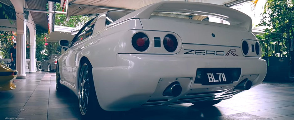 VIDEO cu cel mai rar Nissan SKYLINE de pe fata Pamantului. Masina asta i-a apartinut Sultanului din Brunei