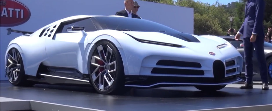 VIDEO cu noul Bugatti Centodieci. Cum arata de aproape masina mai puternica decat Chiron