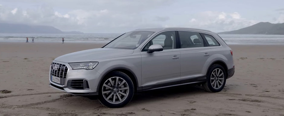 VIDEO cu un Audi Q7 facelift "chel". Asta primesti daca nu platesti niciun euro in plus