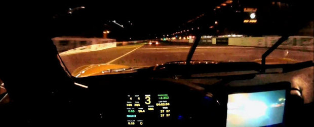 VIDEO: Cum arata un tur de pista, pe timp de noapte, in Cursa de 24h de la Le Mans