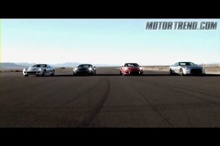 Video: Cursa de drag intre ZR1, 599, GT-R si GT2 Video: Cursa de drag intre ZR1, 599, GT-R si GT2