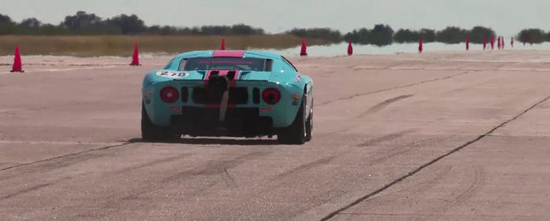 VIDEO de colectie: Un Ford GT de 2000+ CP accelereaza pana la 440 km/h