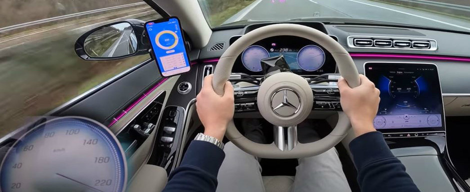VIDEO de la volanul noului Mercedes S500. La bordul lui calatoresti in lux deplin cu viteze ametitoare VIDEO de la volanul noului Mercedes S500. La bordul lui calatoresti in lux deplin cu viteze ametitoare