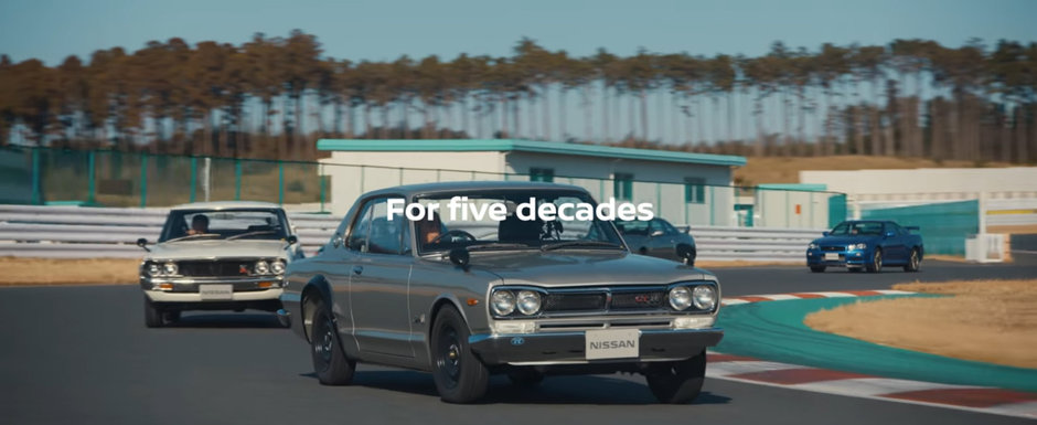 VIDEO de poveste de la Nissan. Japonezii celebreaza 50 de ani de GT-R