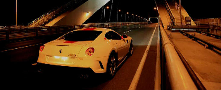 VIDEO: Extremul Ferrari 599 GTO sustine un concert rasunator in tunelurile din Shanghai