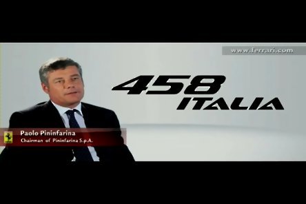 Video: Ferrari 458 Italia - Design Video: Ferrari 458 Italia - Design