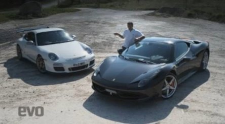 Video: Ferrari 458 Italia versus Porsche 911 GT3 RS