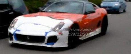 Video: Ferrari 599 GTO in actiune!