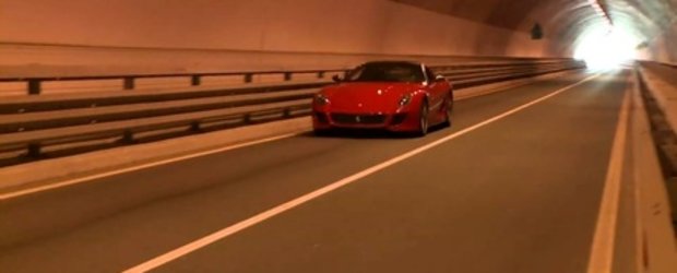 Video: Ferrari 599 GTO intra in Tunelul Dragostei