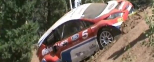 VIDEO: Ford Fiesta de 800CP s-a rasturnat pe Pikes Peak