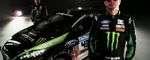 Video: Ford Fiesta si Ken Block in lumina reflectoarelor