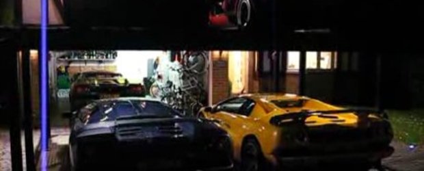 Video: Garajul cu 5 Lamborghini