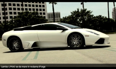 Video: Lambo LP640 se da mare in reclama iForged Video: Lambo LP640 se da mare in reclama iForged