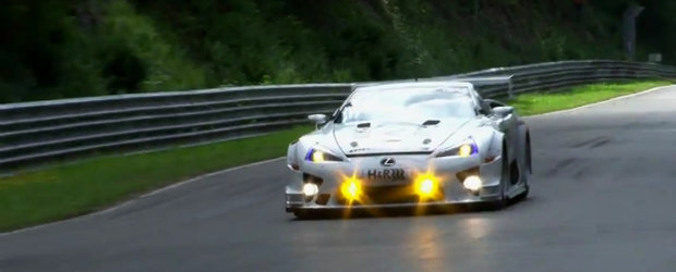 Video: Lexus LFA ne ofera un tur de pista la Nurburgring