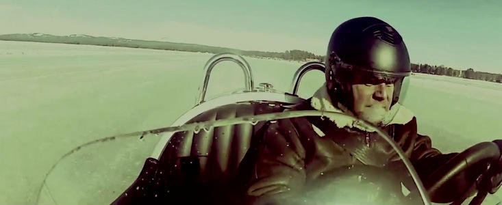 VIDEO: Morgan 3 Wheeler atinge 149 km/h pe gheata, stabileste un nou record