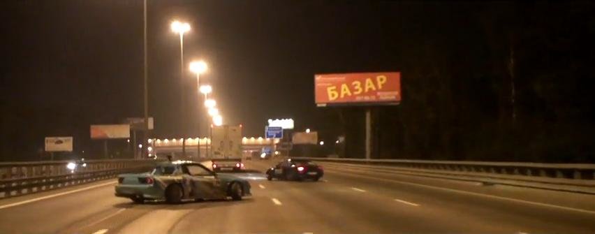 VIDEO: Moscova in flacari de drift!