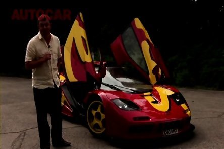 Video: "Norocosii" de la Autocar au condus legendarul McLaren F1 GTR!
