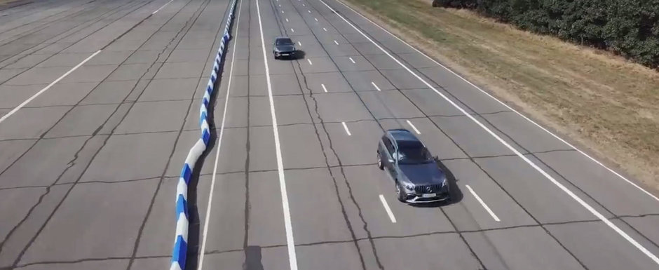 VIDEO: Noua masina de la Mercedes bate un Porsche de parca ar avea motor diesel