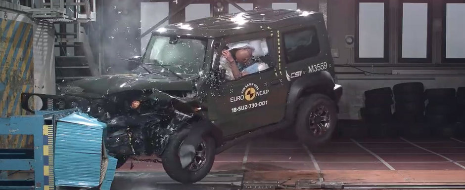 VIDEO: Noua masina de la Suzuki isi ia zborul si se intoarce de la EuroNCAP cu doar 3 din 5 stele