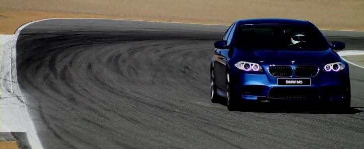 VIDEO: Noul BMW M5 debarca la Laguna Seca