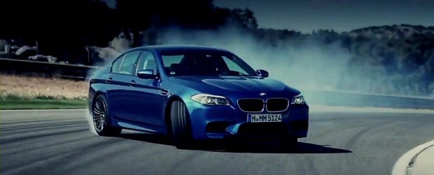 VIDEO: Noul BMW M5 se dezlantuie!