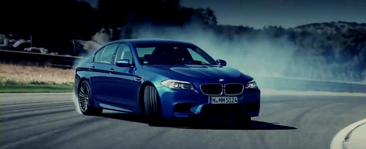 VIDEO: Noul BMW M5 se dezlantuie!