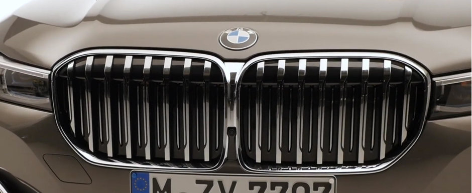 VIDEO: Noul BMW Seria 7 are o grila frontala cu 40% mai mare ca sa compenseze anumite lipsuri are proprietarilor