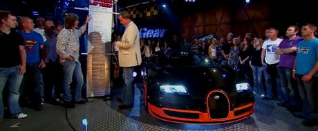 Video: Noul Bugatti Veyron Supersport in actiune la Top Gear!