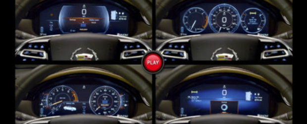 VIDEO: Noul Cadillac XTS se bucura de ceasuri de bord digitale si configurabile