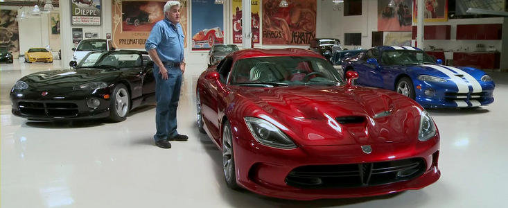 VIDEO: Noul Dodge Viper viziteaza Garajul lui Jay Leno VIDEO: Noul Dodge Viper viziteaza Garajul lui Jay Leno