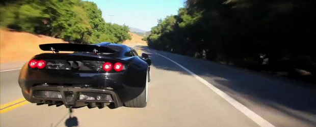 VIDEO: Noul Hennessey Venom GT Spyder ne ofera o prima demonstratie de forta