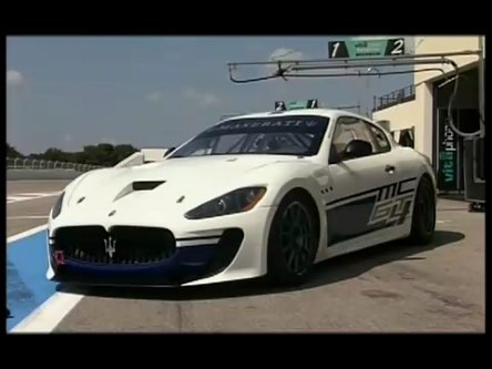 Video: Noul Maserati GranTurismo MC pe circuit