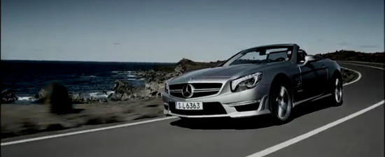 VIDEO: Noul Mercedes SL63 AMG revine pe pelicula!