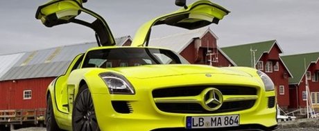 Video: Noul SLS AMG E-Cell electrizeaza Norvegia!