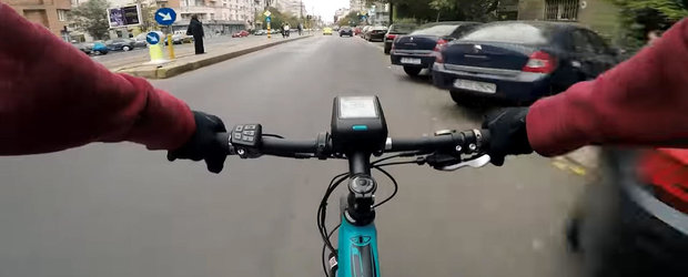 VIDEO: o tura cu bicicleta prin Bucuresti ne demonstreaza ca soferii si pietonii sunt cam nebuni