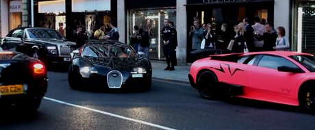 Video: Parada de supercaruri pe strazile din Londra!!!