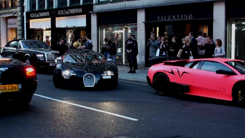 Video: Parada de supercaruri pe strazile din Londra!!!